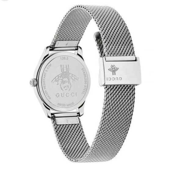 Women’s Italian Gucci Mesh Watch - Picture 4 of 4